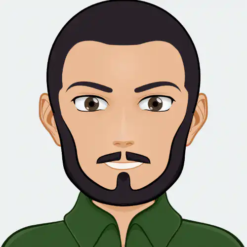 Animated protrait of Lawrence Guyot